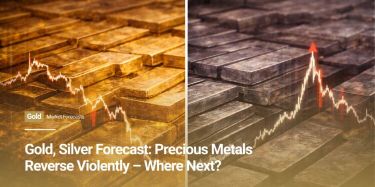 Gold, Silver Forecast: Precious Metals Reverse Violently – Where Next?