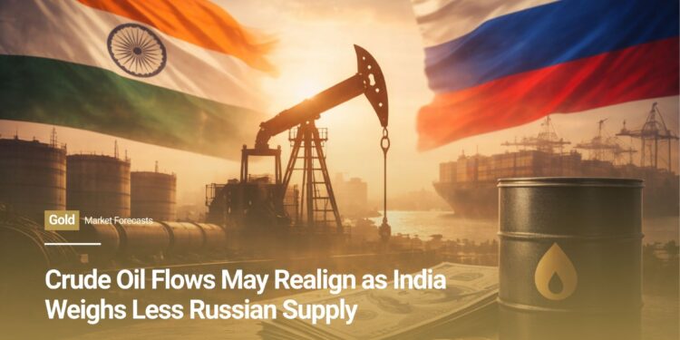Crude Oil Flows May Realign as India Weighs Less Russian Supply