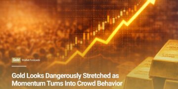 Gold Looks Dangerously Stretched as Momentum Turns Into Crowd Behavior