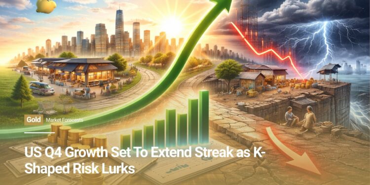 US Q4 Growth Set To Extend Streak as K-Shaped Risk Lurks