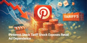 Pinterest Stock Tariff Shock Exposes Retail Ad Dependence