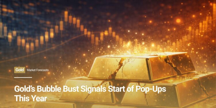 Gold’s Bubble Bust Signals Start of Pop-Ups This Year