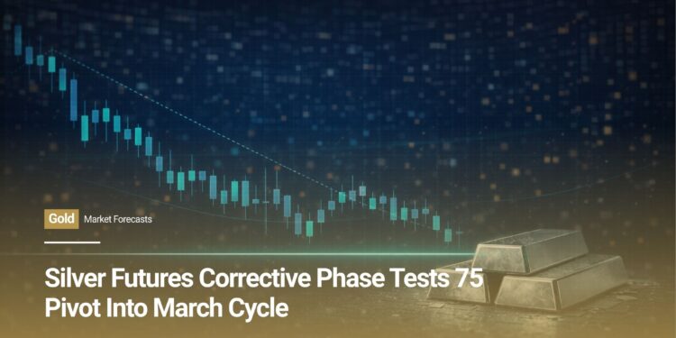 Silver Futures Corrective Phase Tests 75 Pivot Into March Cycle
