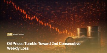 Oil Prices Tumble Toward 2nd Consecutive Weekly Loss