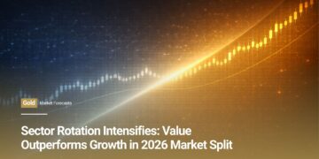 Sector Rotation Intensifies: Value Outperforms Growth in 2026 Market Split