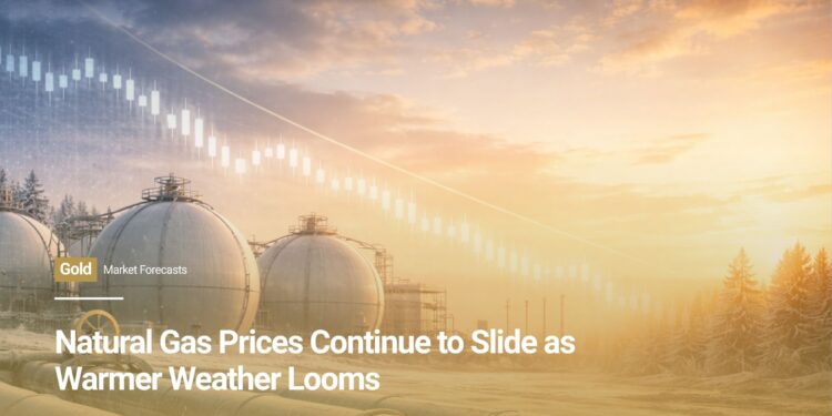 Natural Gas Prices Continue to Slide as Warmer Weather Looms