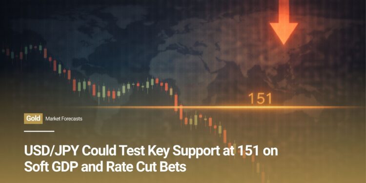 USD/JPY Could Test Key Support at 151 on Soft GDP and Rate Cut Bets