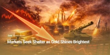 Markets Seek Shelter as Gold Shines Brightest
