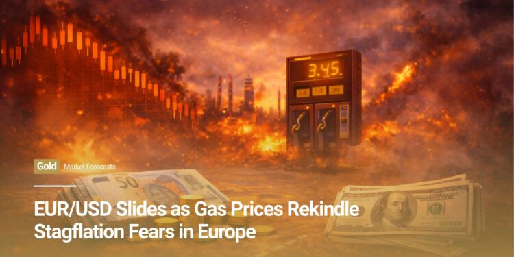 EUR/USD Slides as Gas Prices Rekindle Stagflation Fears in Europe