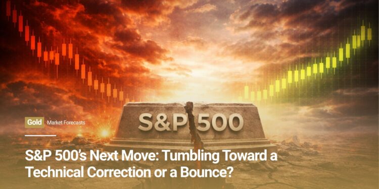 S&P 500’s Next Move: Tumbling Toward a Technical Correction or a Bounce?