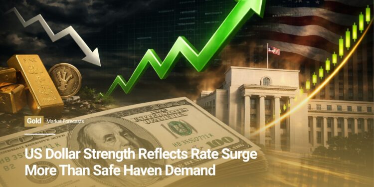 US Dollar Strength Reflects Rate Surge More Than Safe Haven Demand