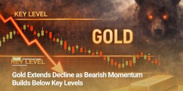 Gold Extends Decline as Bearish Momentum Builds Below Key Levels