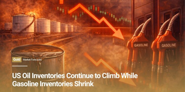 US Oil Inventories Continue to Climb While Gasoline Inventories Shrink