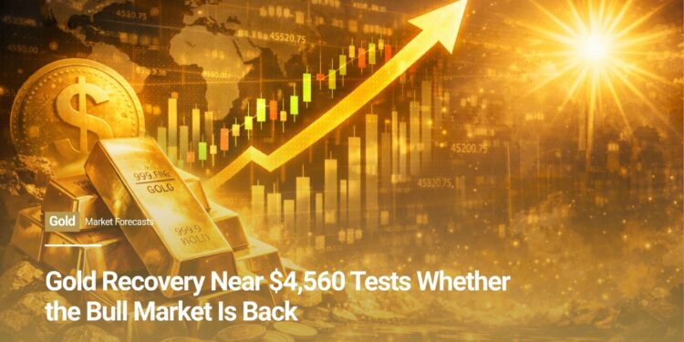 Gold Recovery Near $4,560 Tests Whether the Bull Market Is Back