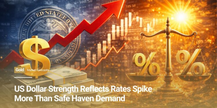 US Dollar Strength Reflects Rates Spike More Than Safe Haven Demand