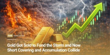 Gold Got Sold to Fund the Storm and Now Short Covering and Accumulation Collide