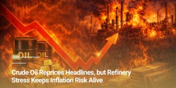 Crude Oil Reprices Headlines, but Refinery Stress Keeps Inflation Risk Alive