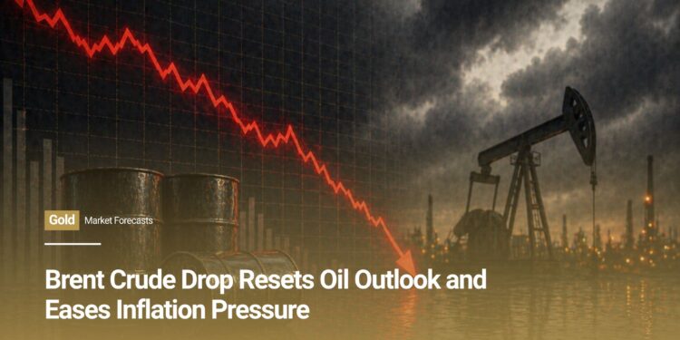 Brent Crude Drop Resets Oil Outlook and Eases Inflation Pressure