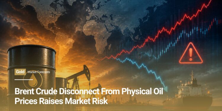 Brent Crude Disconnect From Physical Oil Prices Raises Market Risk